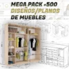 Mega Pack 500 Diseños Modernos de Muebles