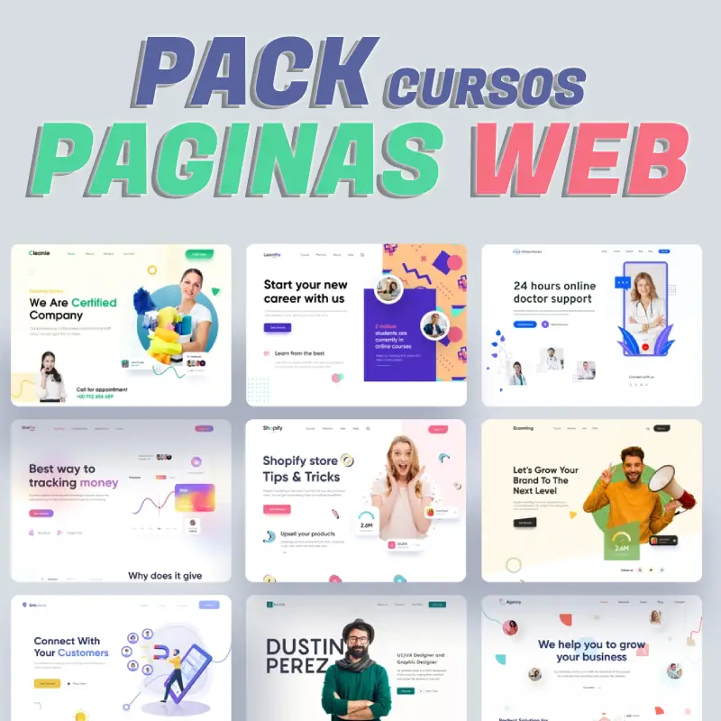 Pack Cursos Paginas Web 1 Pack Cursos Paginas Web cover