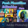 Pack Plantillas Editables Para Photoshop: Diseños Profesionales