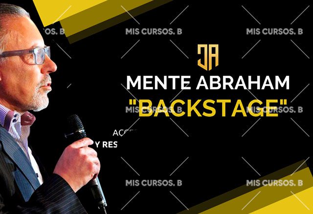 Mente Abraham Backstage de Miquel Baixas 1 mente abraham backstage de miquel